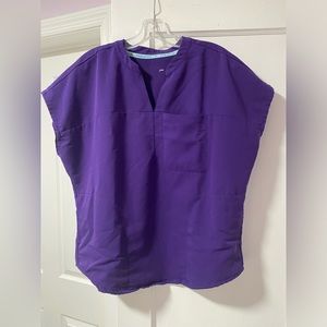 Fabletics Evolve Ultraviolet Scrub top